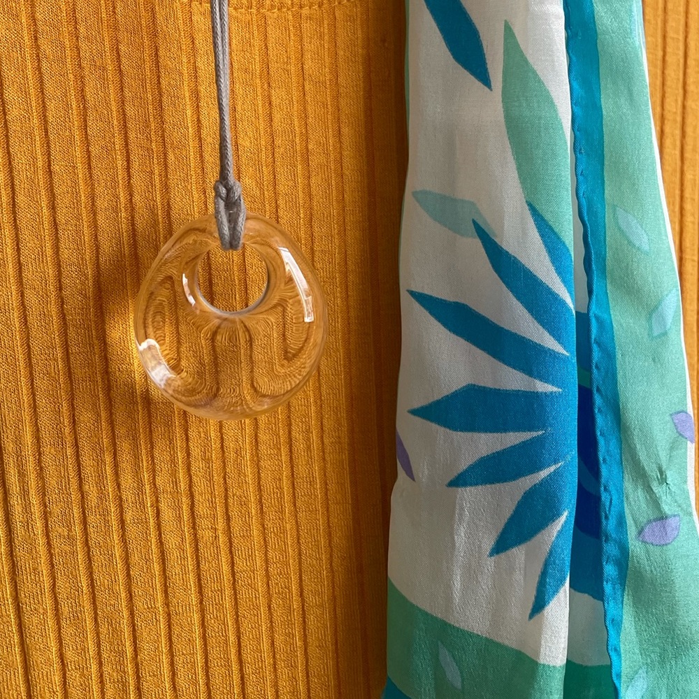 J.Jill Glass Pendant Necklace